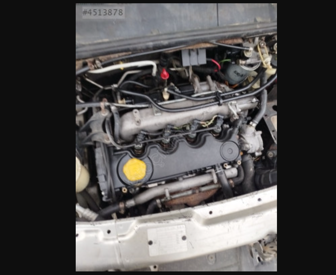 Doblo 1.9 motor komple çıkma motor