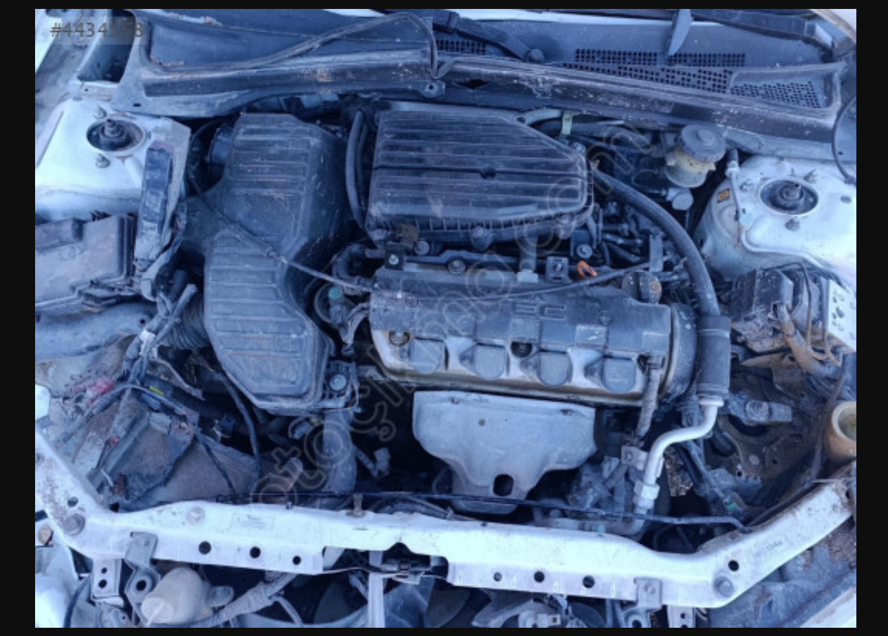 Honda civic Vtec ÇIKMA KOMPLE motor