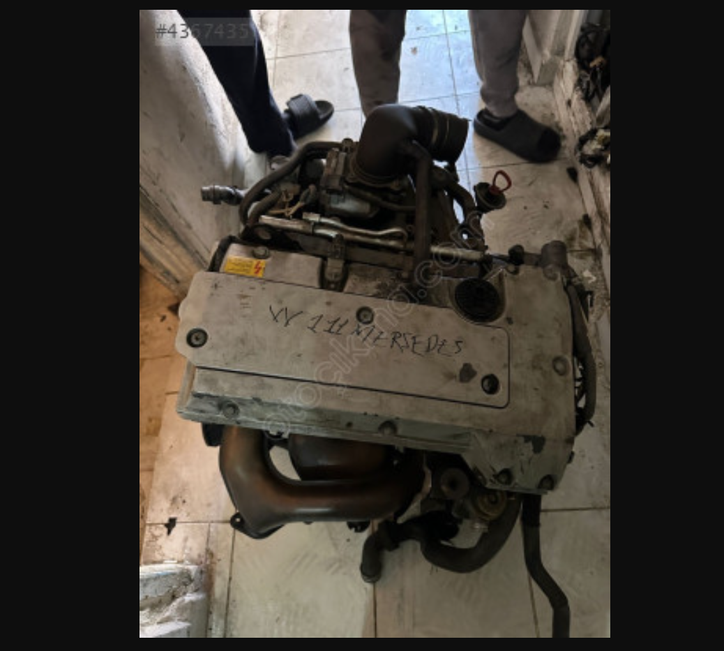 MERCEDES C200 C203 W111 ÇIKMA KOMPLE MOTOR