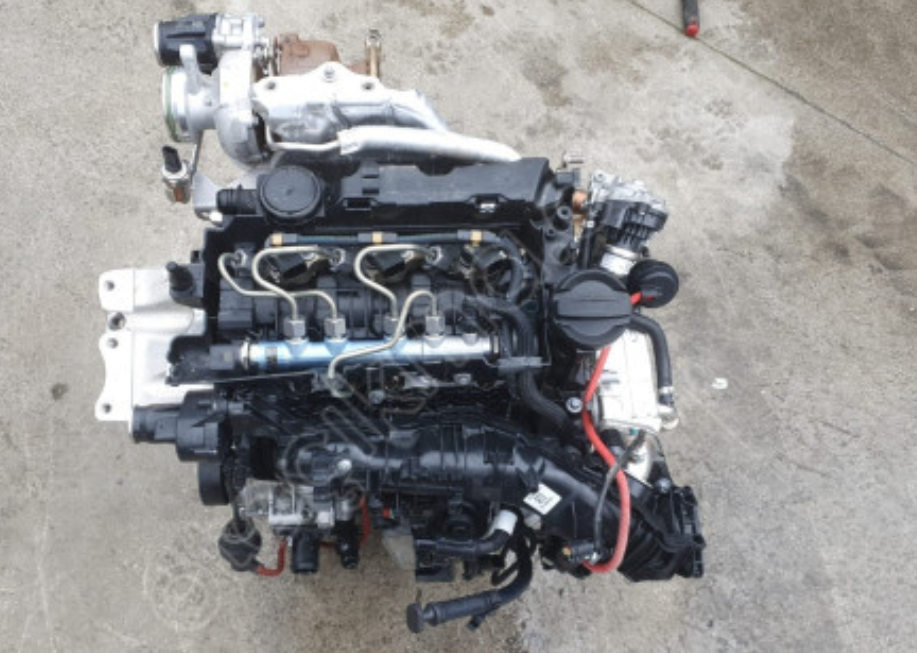 bmw 1.16d f40 2023 komple motor